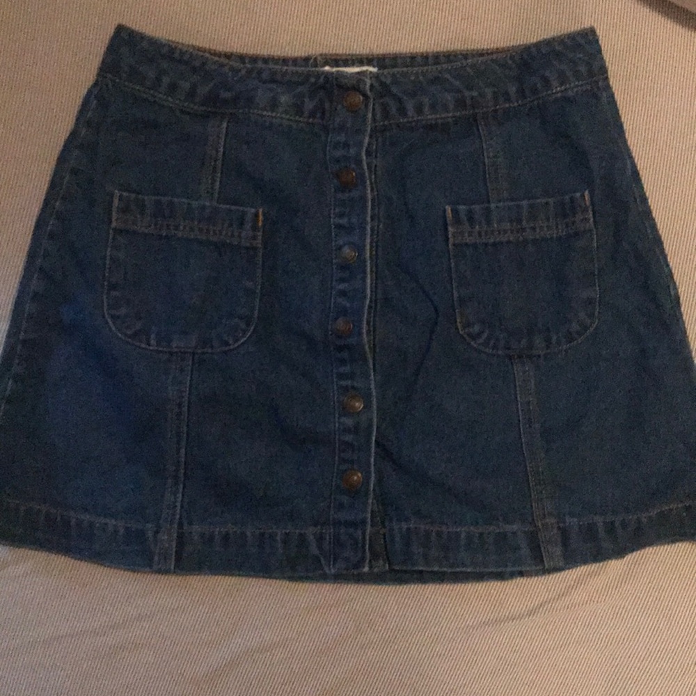 Denim skirt